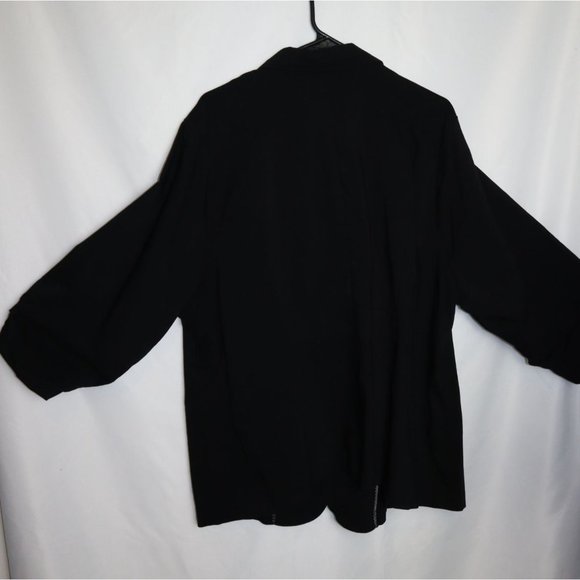 Torrid SZ 4 EUC STUDIO LEXINGTON MILLENNIUM STRETCH BLAZER - BLACK - Picture 5 of 5